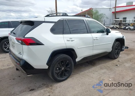 2022 Toyota Rav4 Hybrid Se из США, поврежденный, VIN JTM16RFV6ND077109